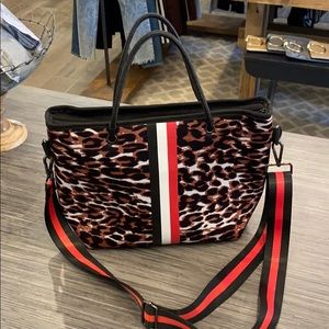 Haute Shore Ryan mini tote in leopard